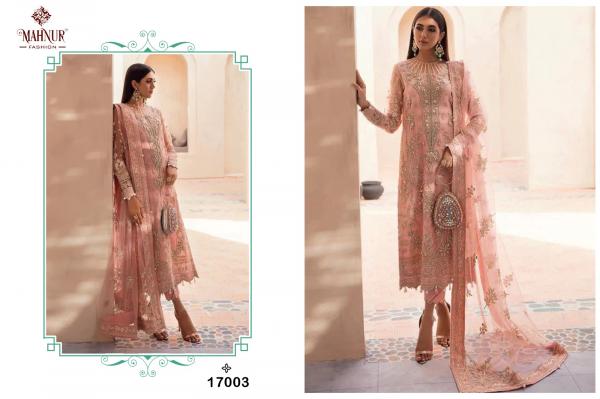 Mahnur Vol 17 Embroidered Designer Pakistani Suit Collection